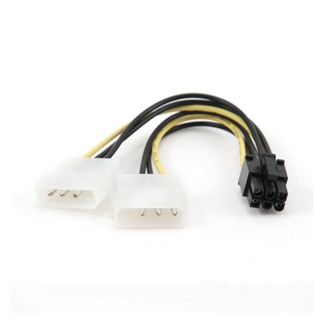 Cablexpert | CC-PSU-6 | Power adapter | Male | 6 pin PCI Express power | Male | 3 PIN internal power